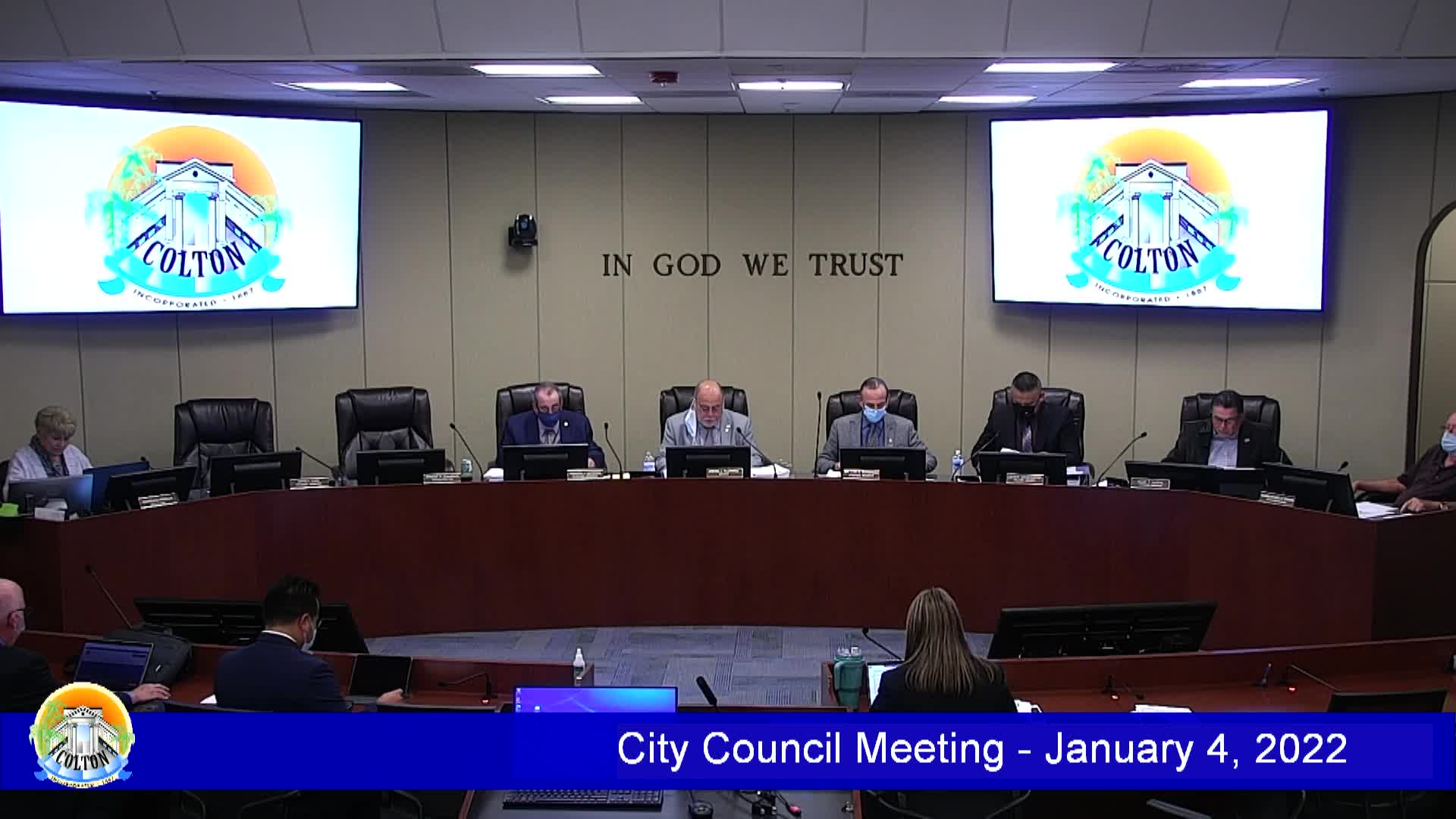 City Council Meeting - 01.04.2022