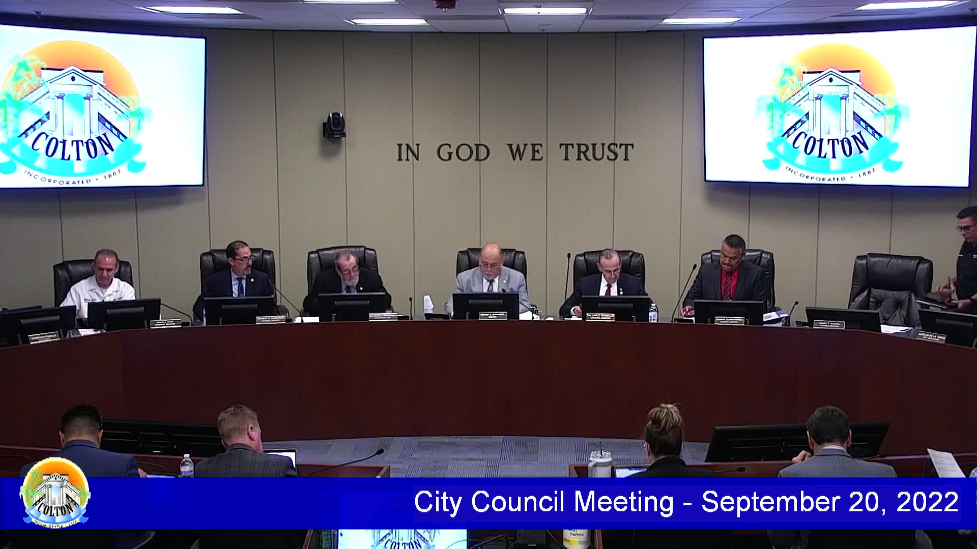 City Council Meeting - 09.20.2022